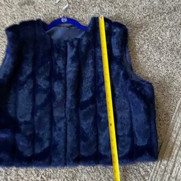 Blue Women’s Vest - 1X - Picture 6 of 9